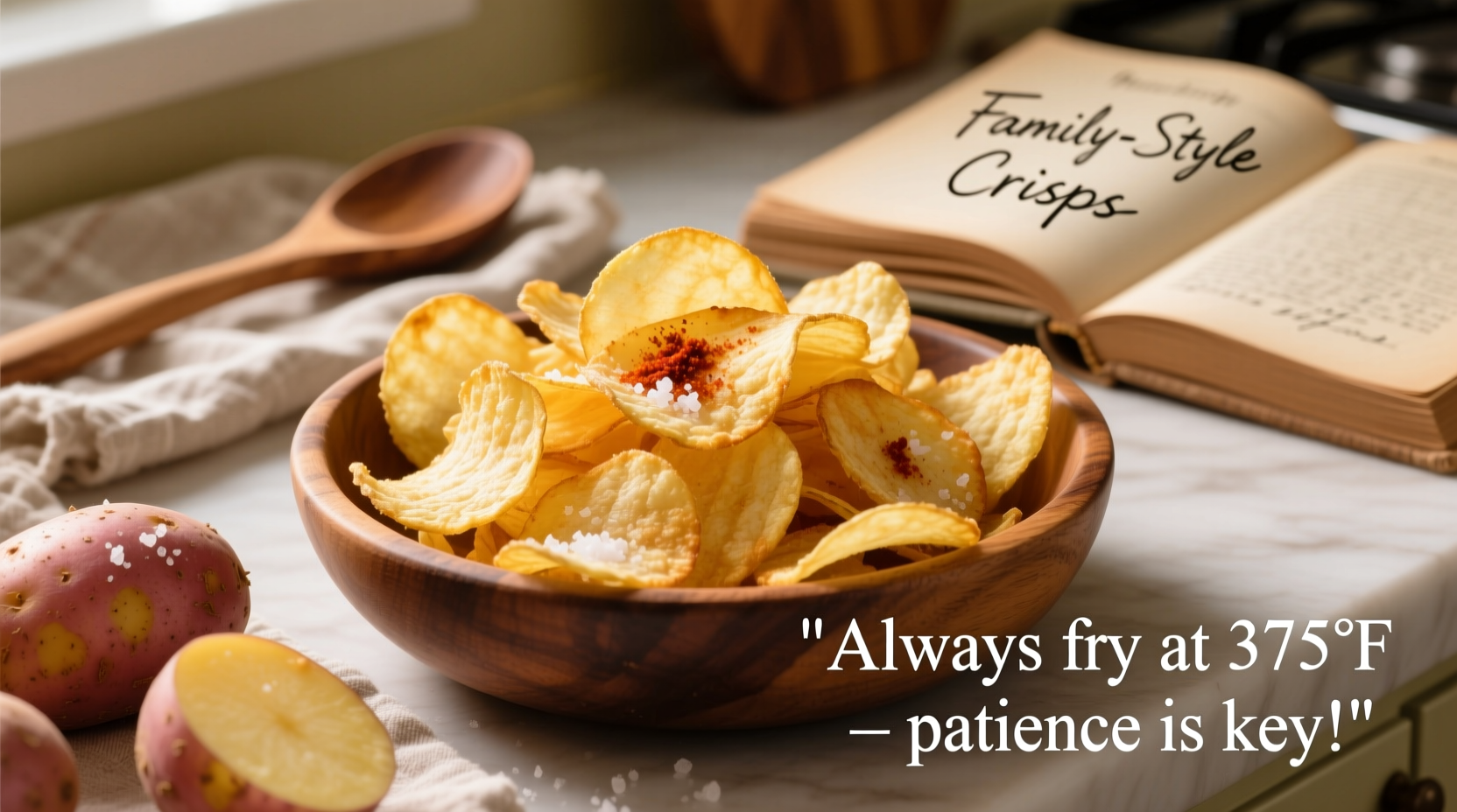 Perfect Homemade Potato Chips: Crispy Recipe in 30 Minutes