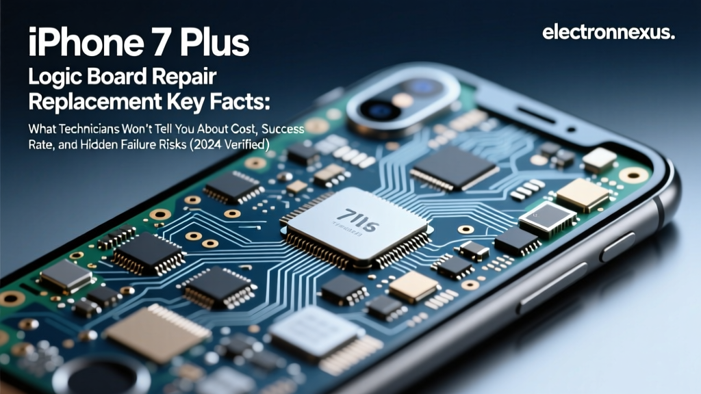 iPhone 7 Plus Logic Board Repair Replacement Key Facts: What Technicians Won’t Tell You About Cost, Success Rate, and Hidden Failure Risks (2024 Verified)