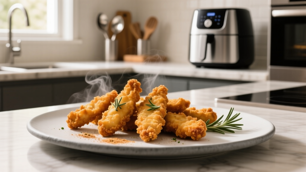 Healthy Air Fryer Chicken Tenders (Crispy & Budget-Friendly)