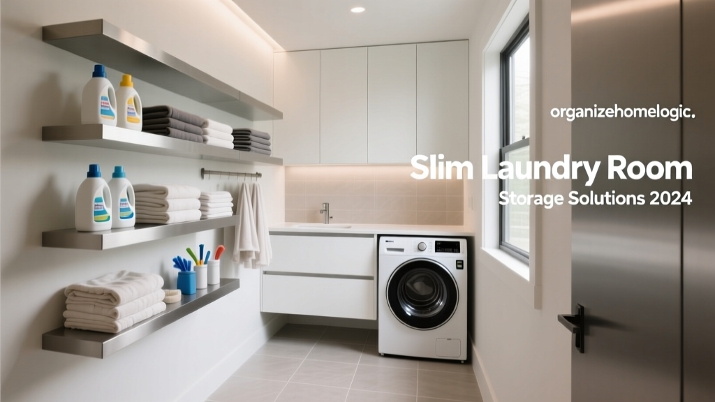 Slim Laundry Room Storage Solutions (2024)