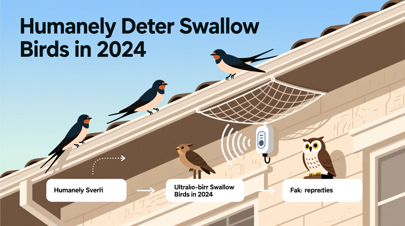 how to get rid of swallow birds