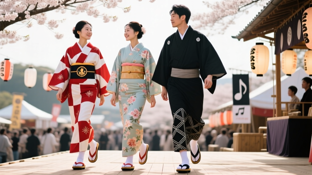 Japanese Matsuri Costumes: Happi Coats, Yukata, and Festival Wear