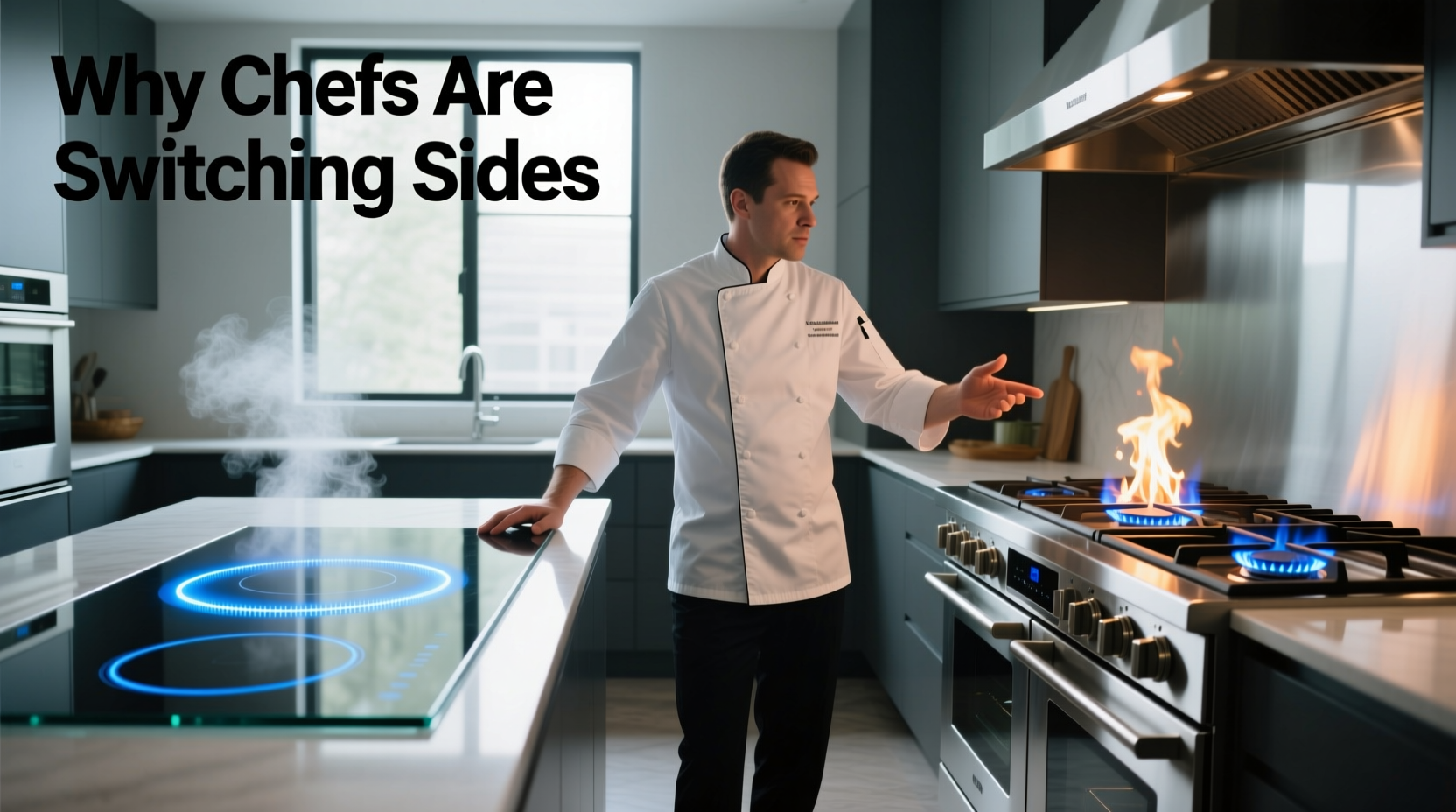 induction cooktop vs gas range why chefs are actually switching sides