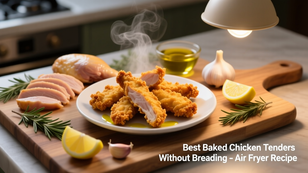 Best Baked Chicken Tenders Without Breading (Air Fryer)