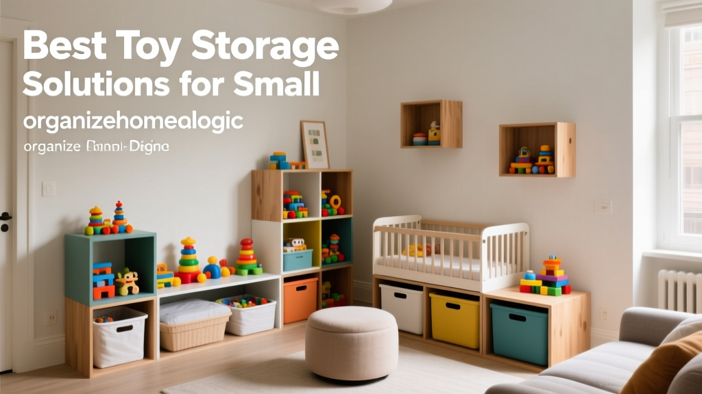 Best Toy Storage Solutions for Small Spaces