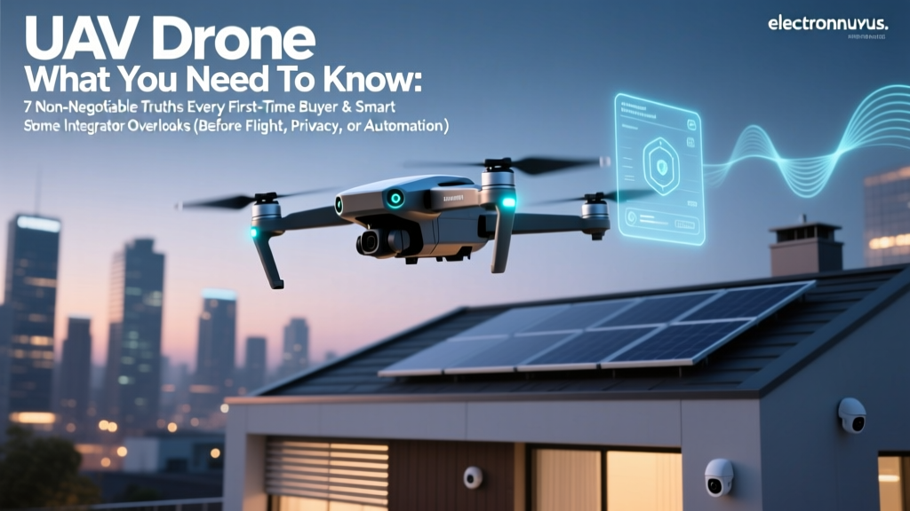 UAV Drone What You Need To Know: 7 Non-Negotiable Truths Every First-Time Buyer & Smart Home Integrator Overlooks (Before Flight, Privacy, or Automation)