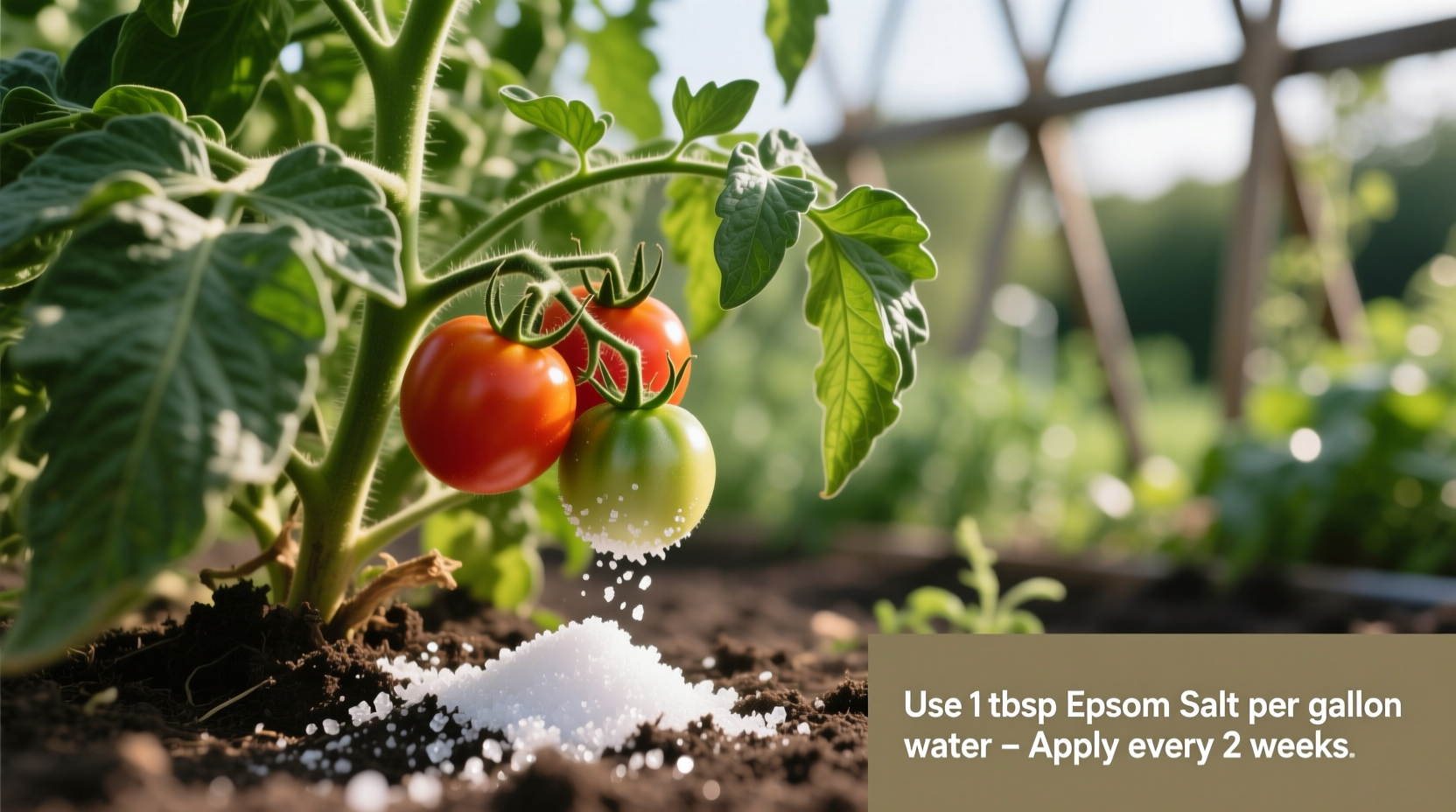 Epsom Salt for Tomatoes: Science-Backed Usage Guide