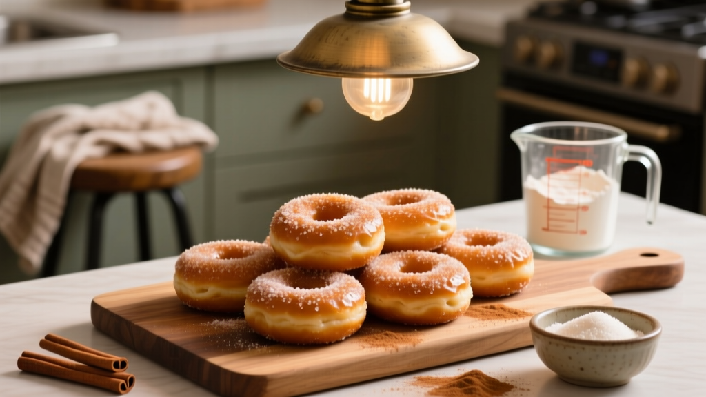 Air Fryer Cinnamon Sugar Donuts (Crispy & Easy!)