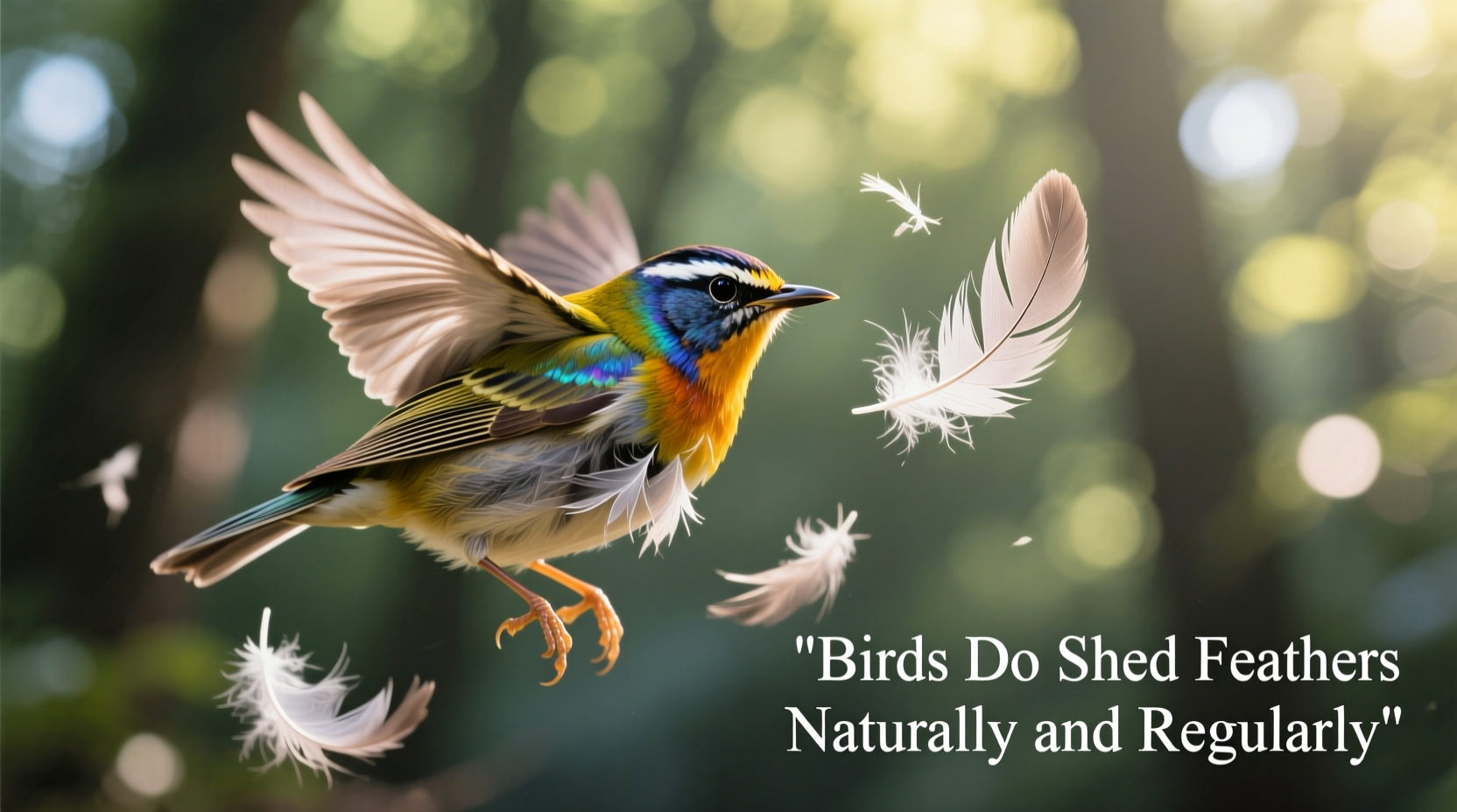 Yes, Birds Do Shed Feathers Naturally and Regularly
