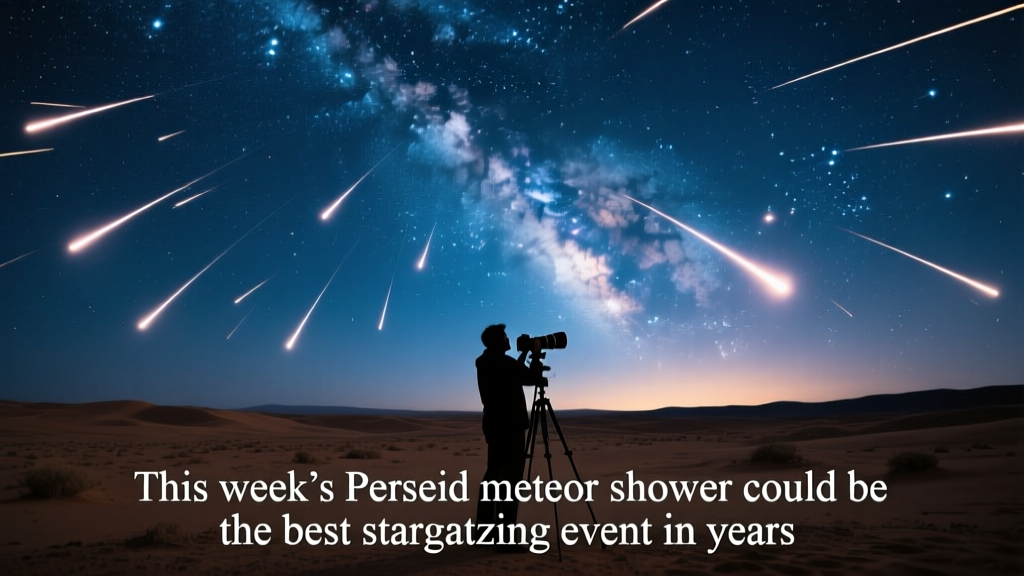 This Week’s Perseid Meteor Shower Could Be The Best Stargazing Event In Years