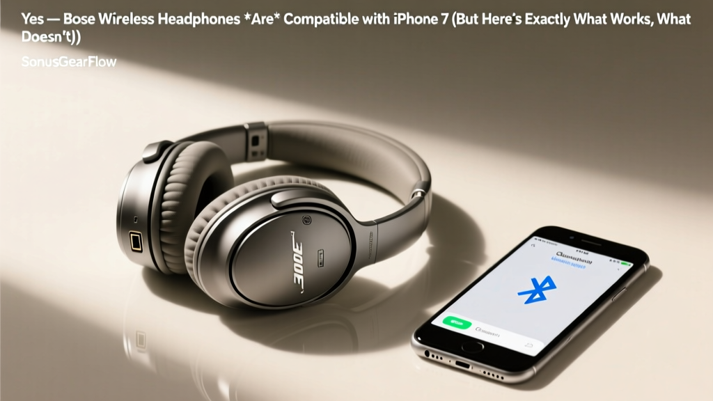 Bose Wireless Headphones & iPhone 7 Compatibility (2026)
