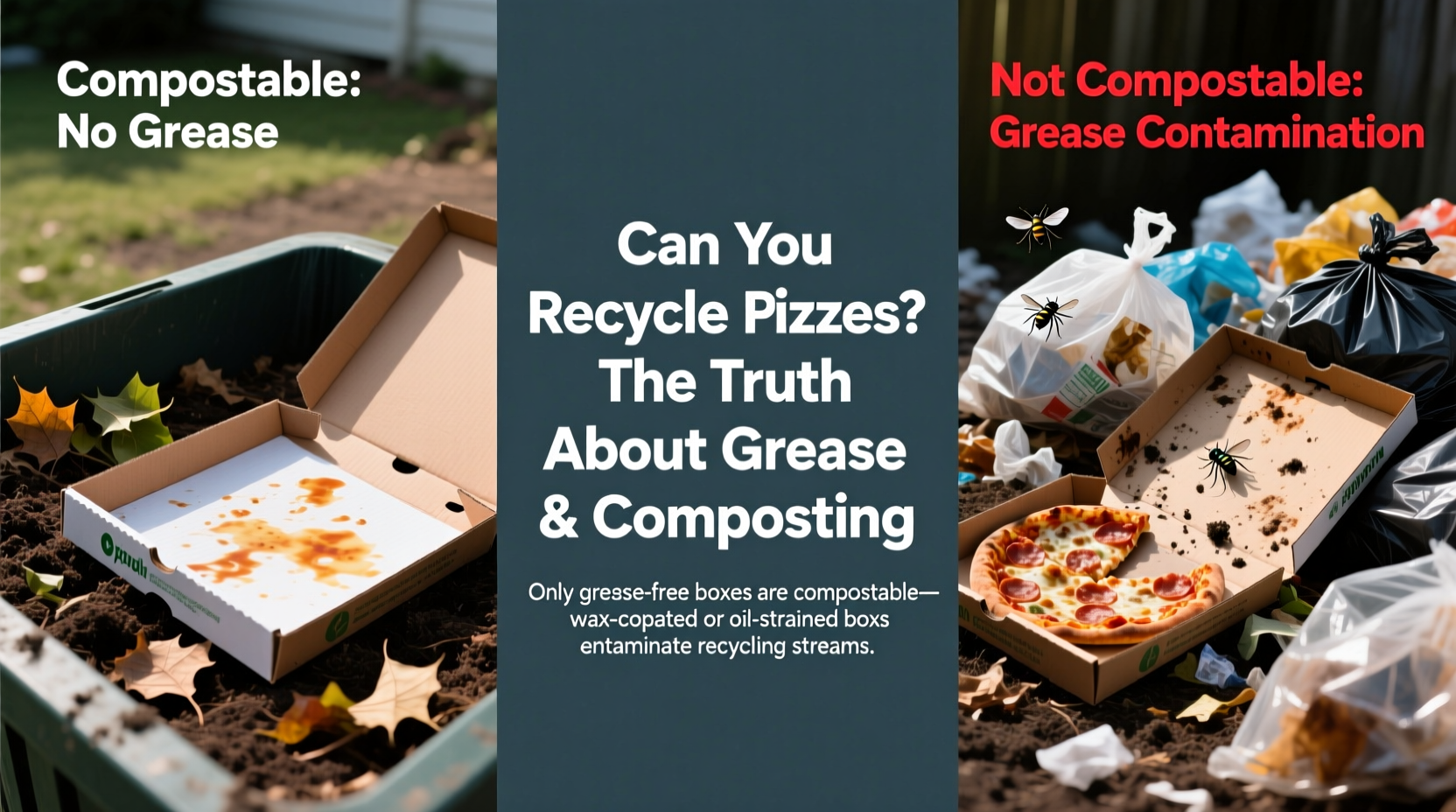can you recycle pizza boxes truth about grease and composting