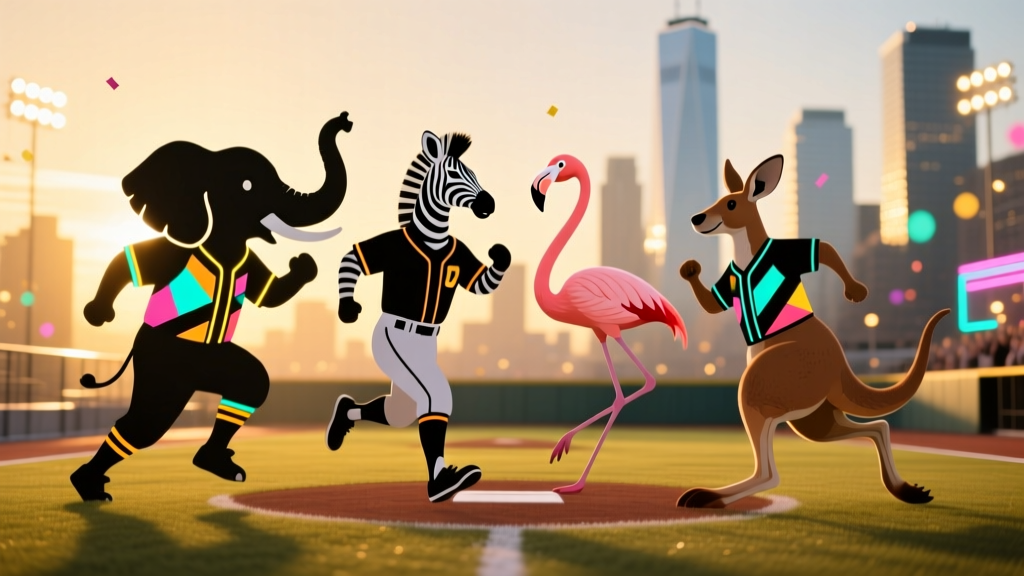 Where Is the Party Animals Baseball Team From?