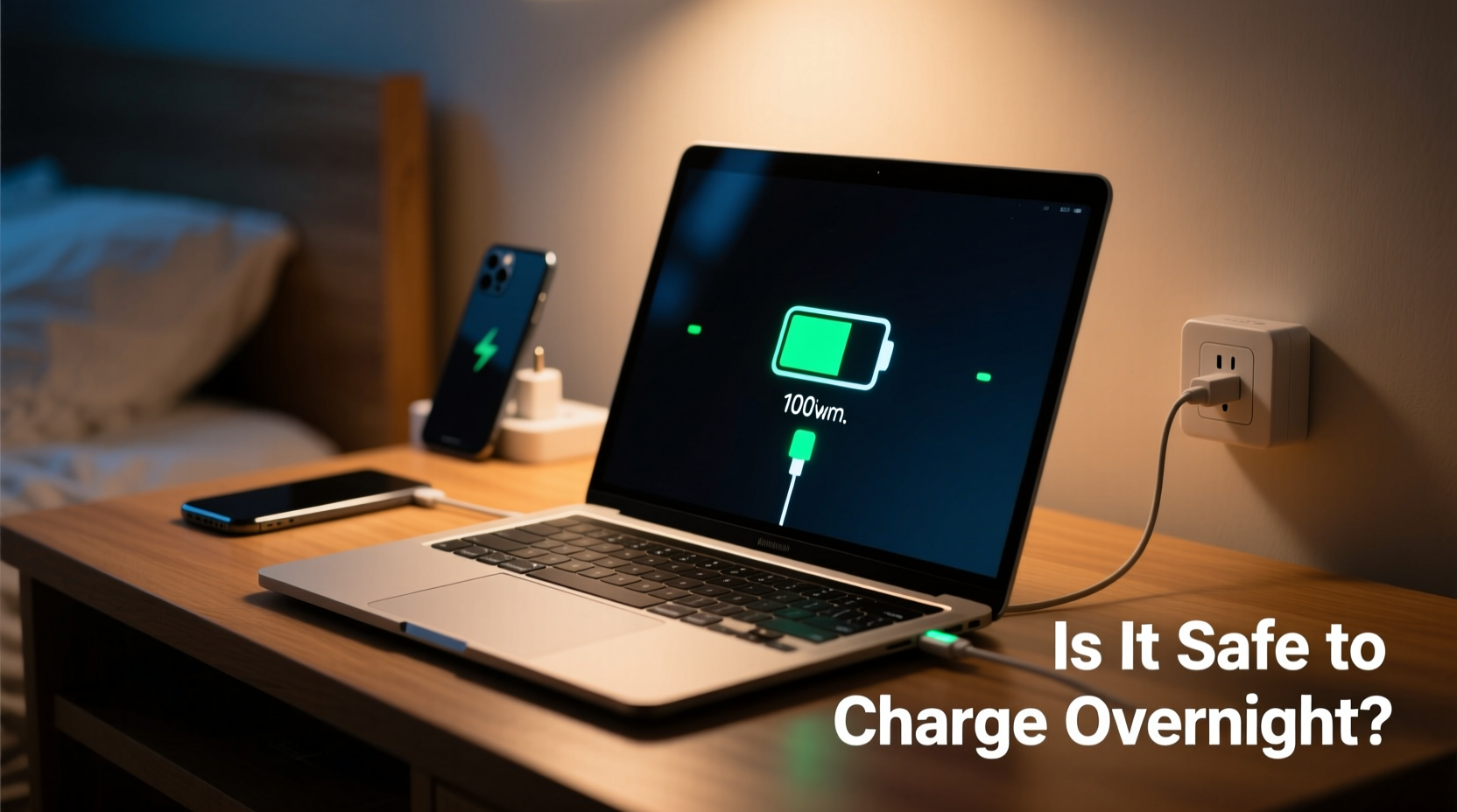 is it safe to charge a laptop overnight regularly and how it affects battery