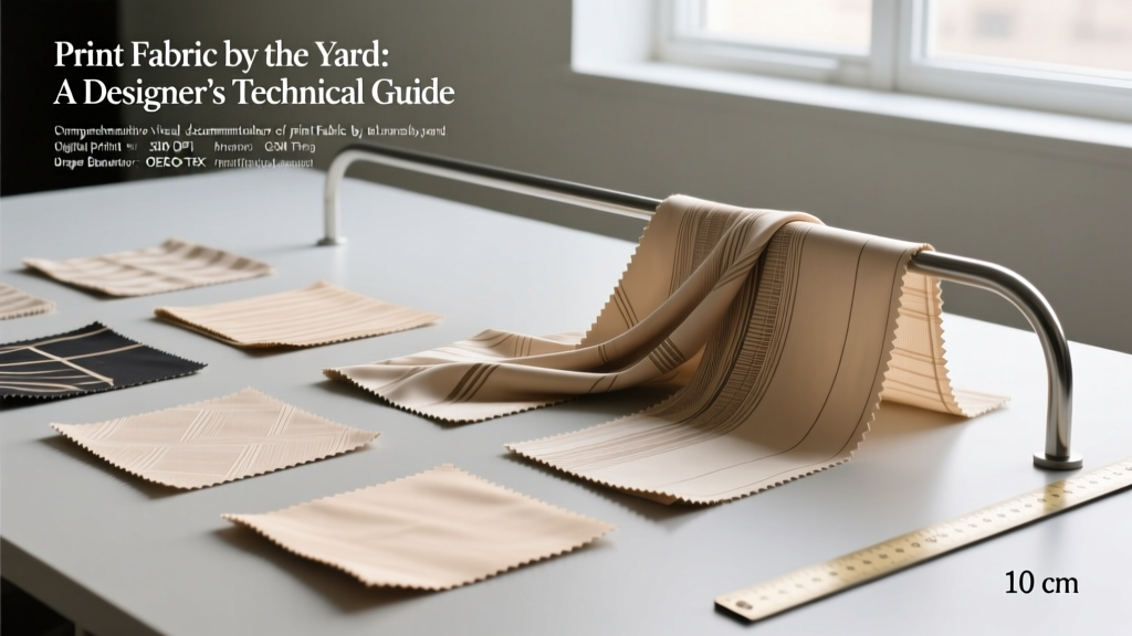 Print Fabric by the Yard: A Designer’s Technical Guide