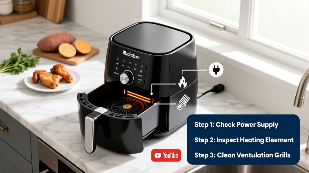 Blackstone Air Fryer Not Heating? Quick Fixes Inside