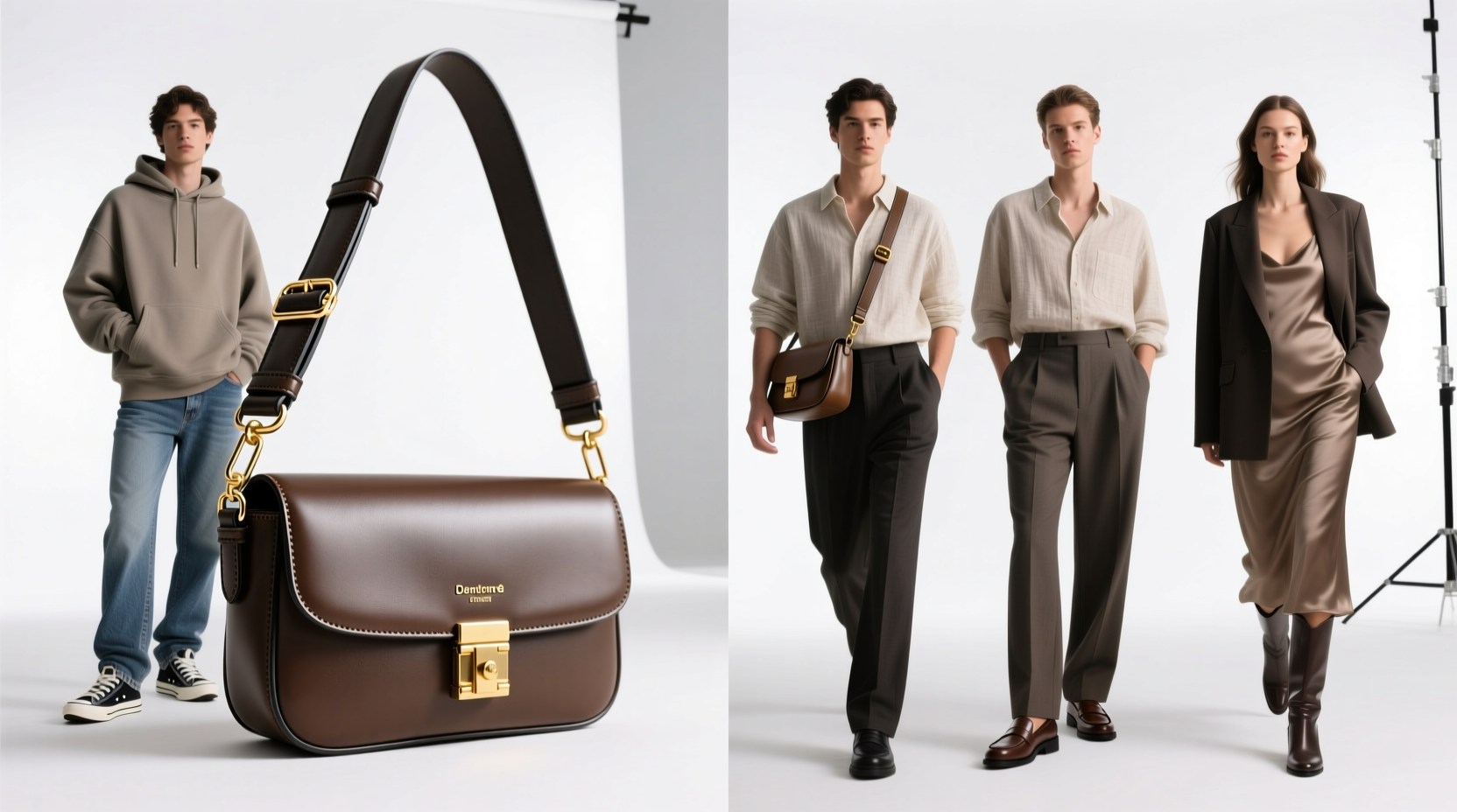 crossbody bag with adjustable strap vs fixed length which suits more outfits