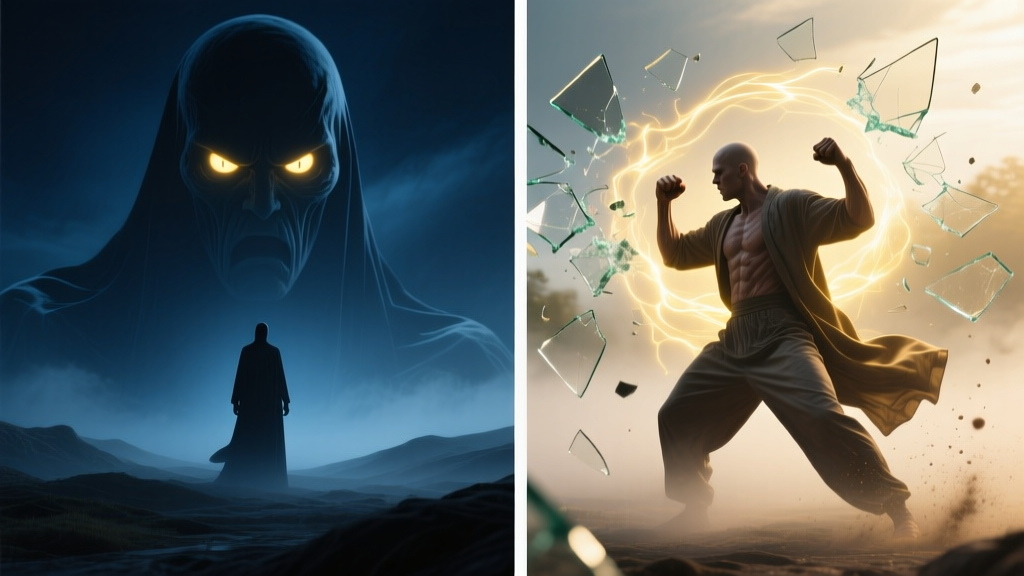 Enemy vs Fighting: Dream Symbol Comparison