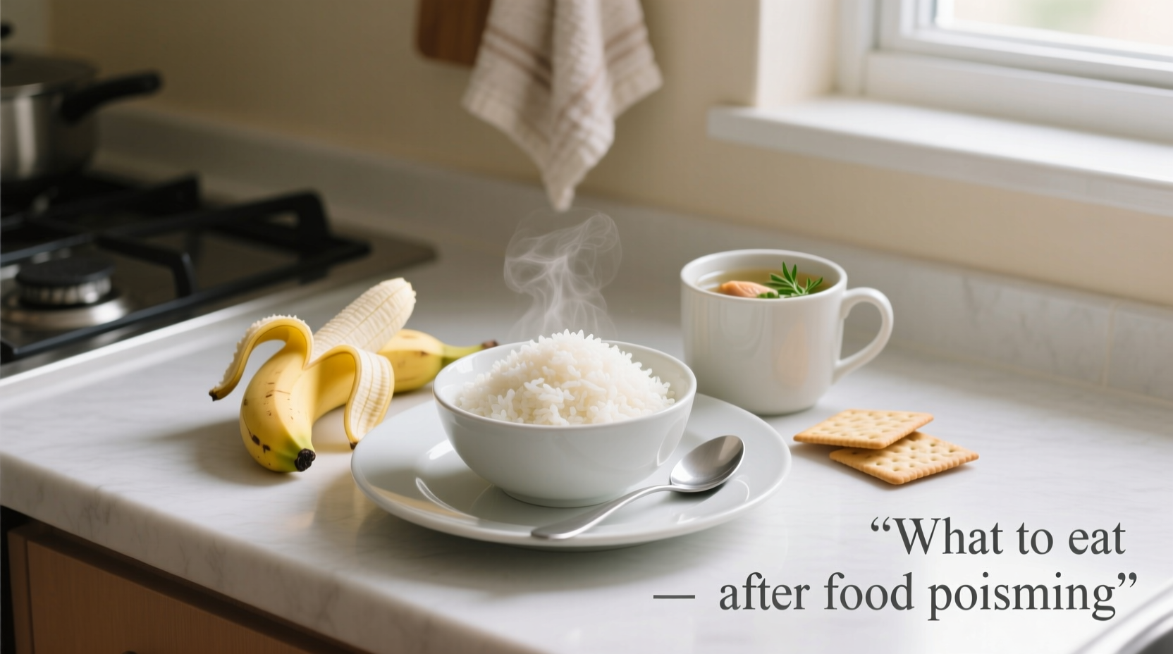 what foods to eat after food poisoning