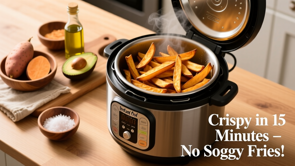 Sweet Potato Fries in Instant Pot Duo: Crispy, Not Soggy