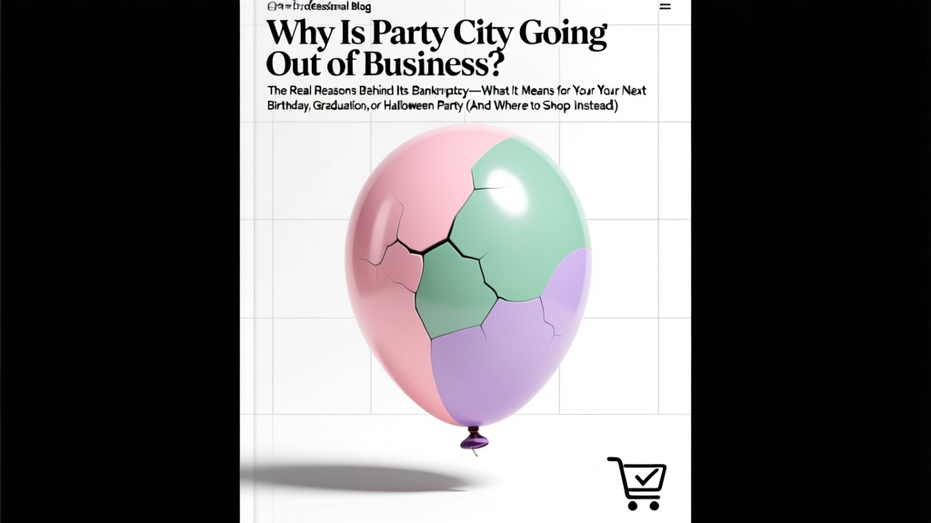 Party City Bankruptcy: What It Means for Your 2026 Parties
