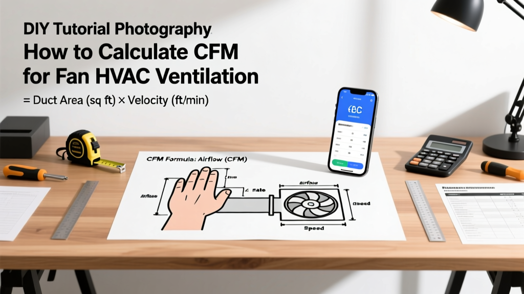 How to Calculate CFM for Fan: HVAC & Ventilation Guide