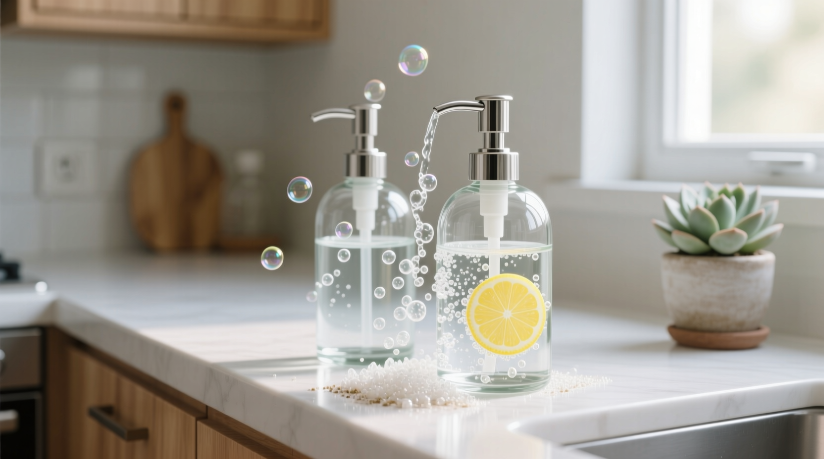 eco friendly cleaning tips for glass dispensers