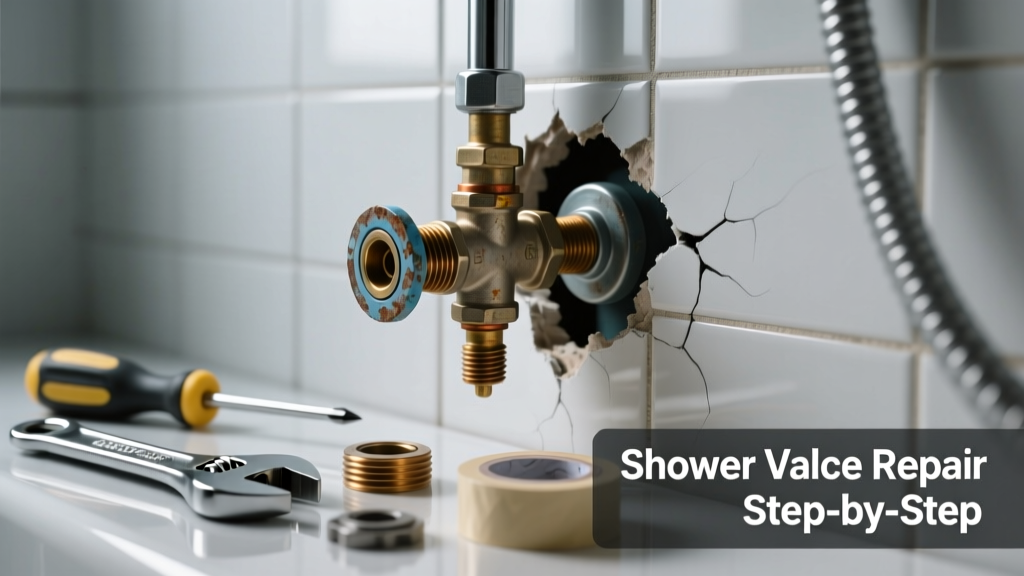 How to Fix a Shower Valve Leaking Behind the Wall