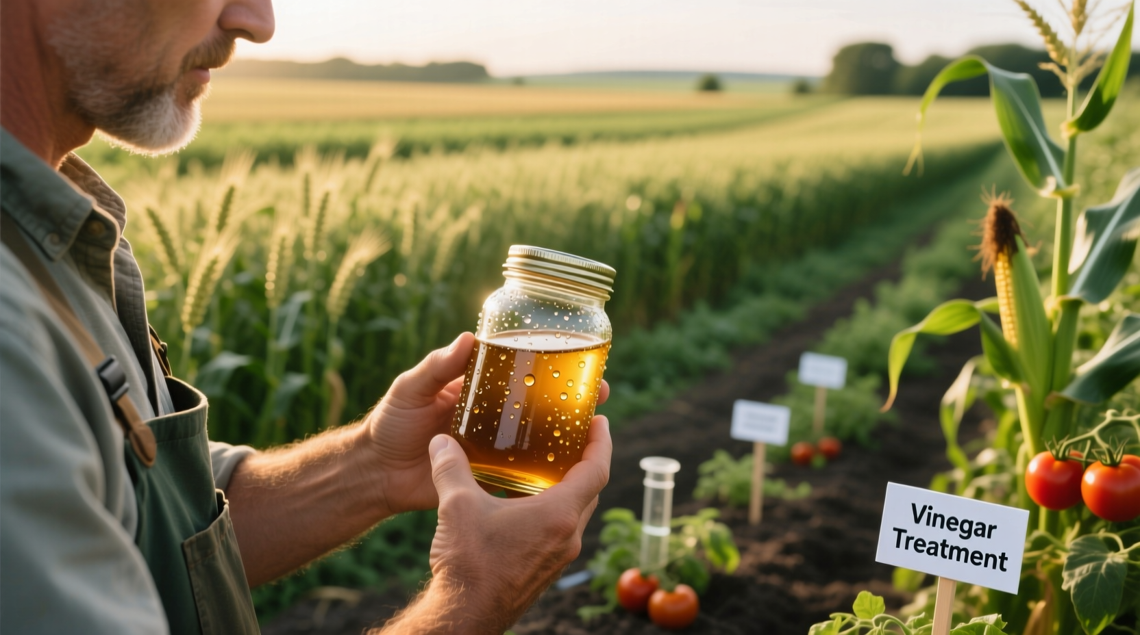 can you use vinegar for more crops