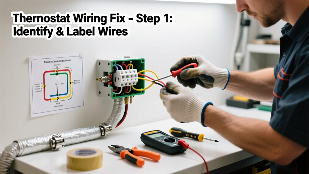 Fixing Wrong Thermostat Wiring: Step-by-Step Repair