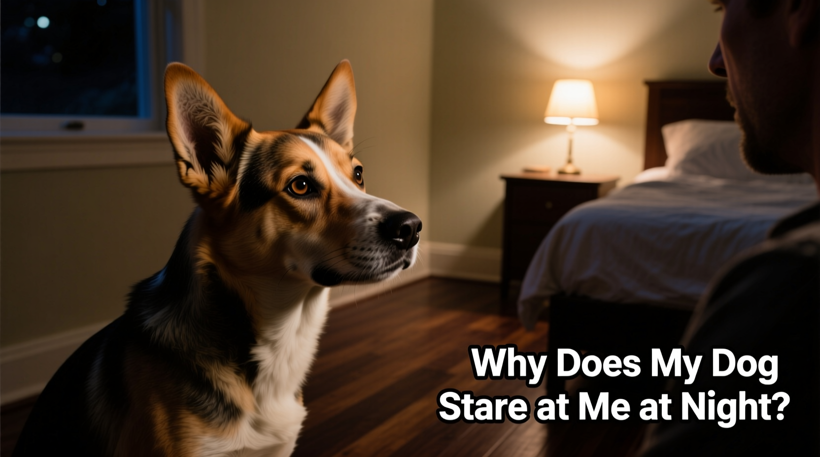why does my dog stare at me at night decoding canine behavior