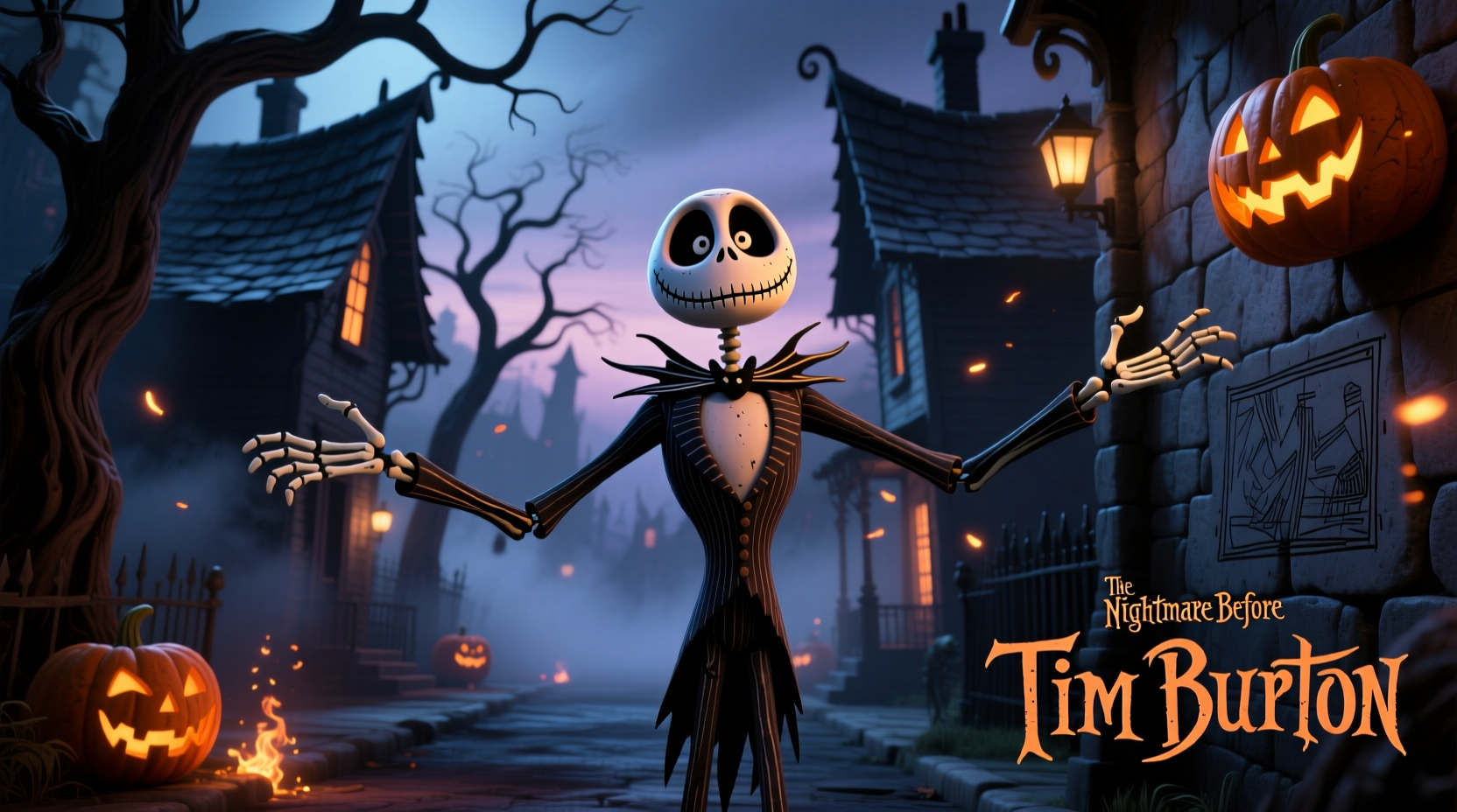 did tim burton make nightmare before christmas