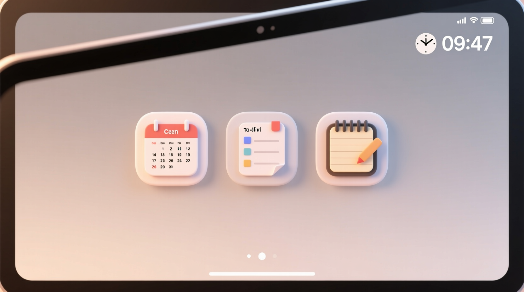 Desktop Icon Discipline Beats Tools for Morning Clarity
