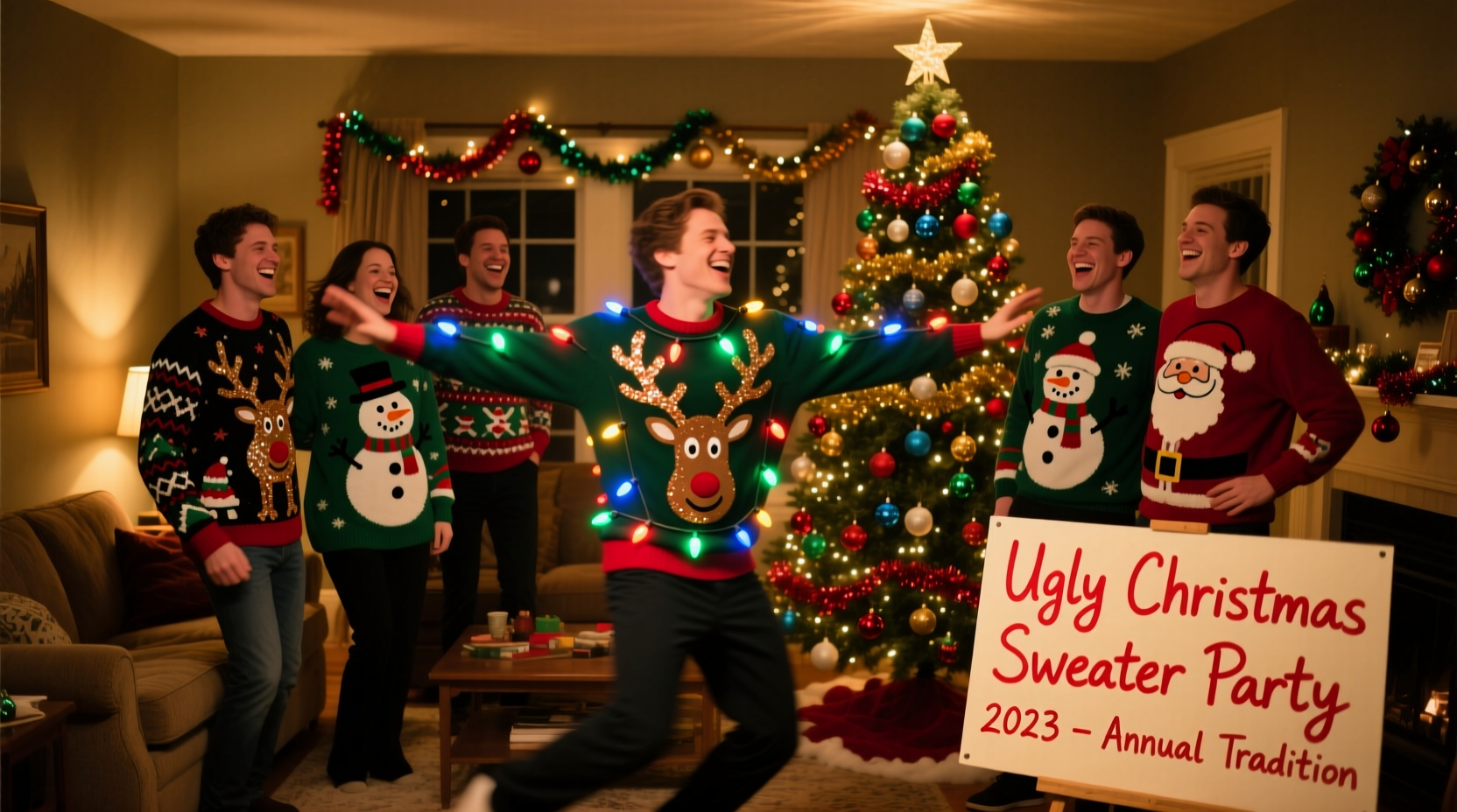 where ugly christmas sweater