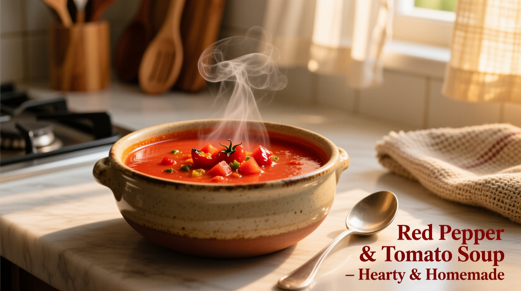 Red Pepper and Tomato Soup: Creamy Recipe Without Cream