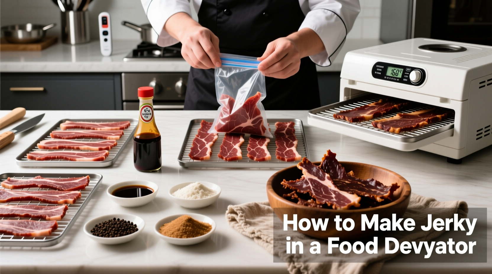 how to make jerky in a food dehydrator