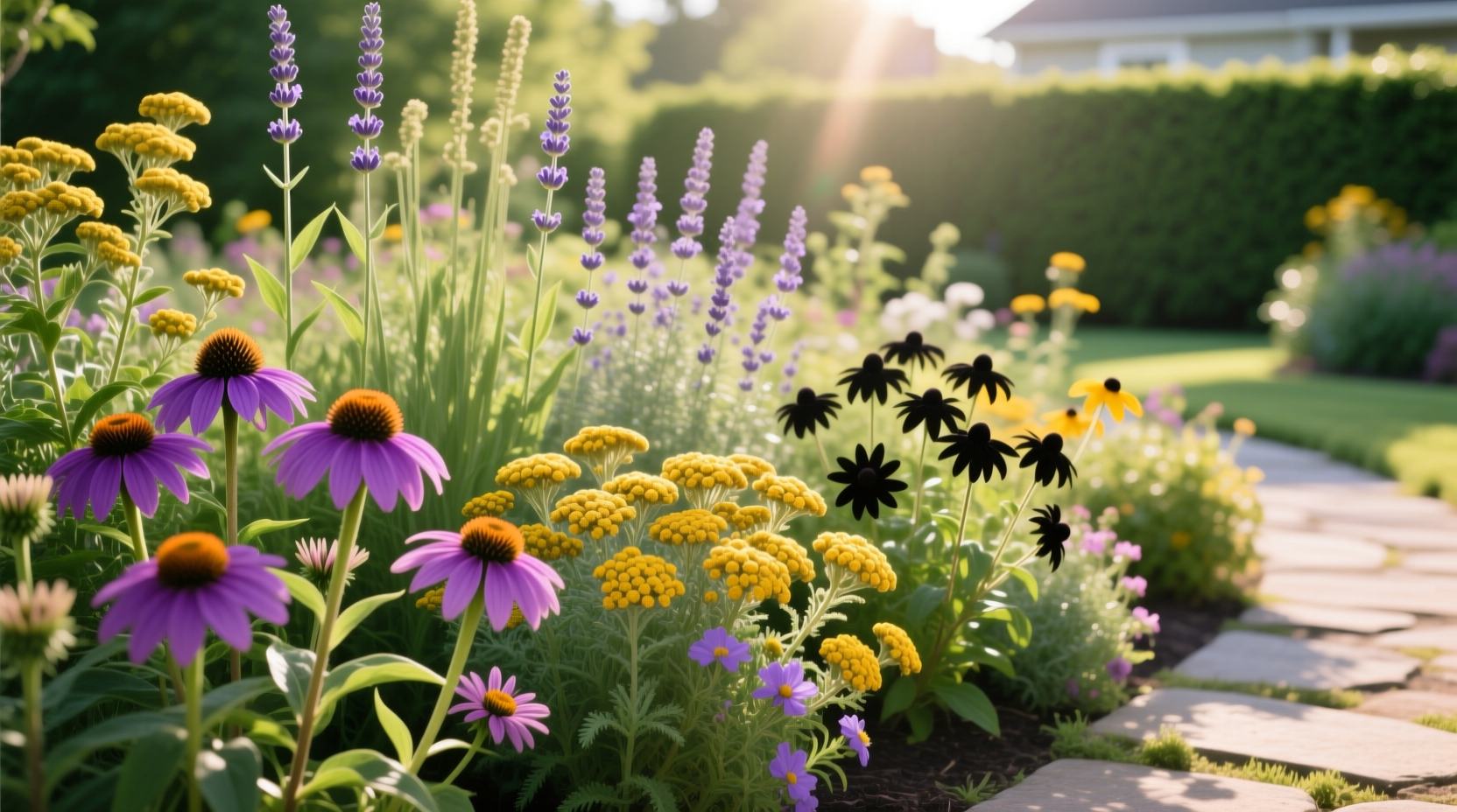 easy full sun perennials