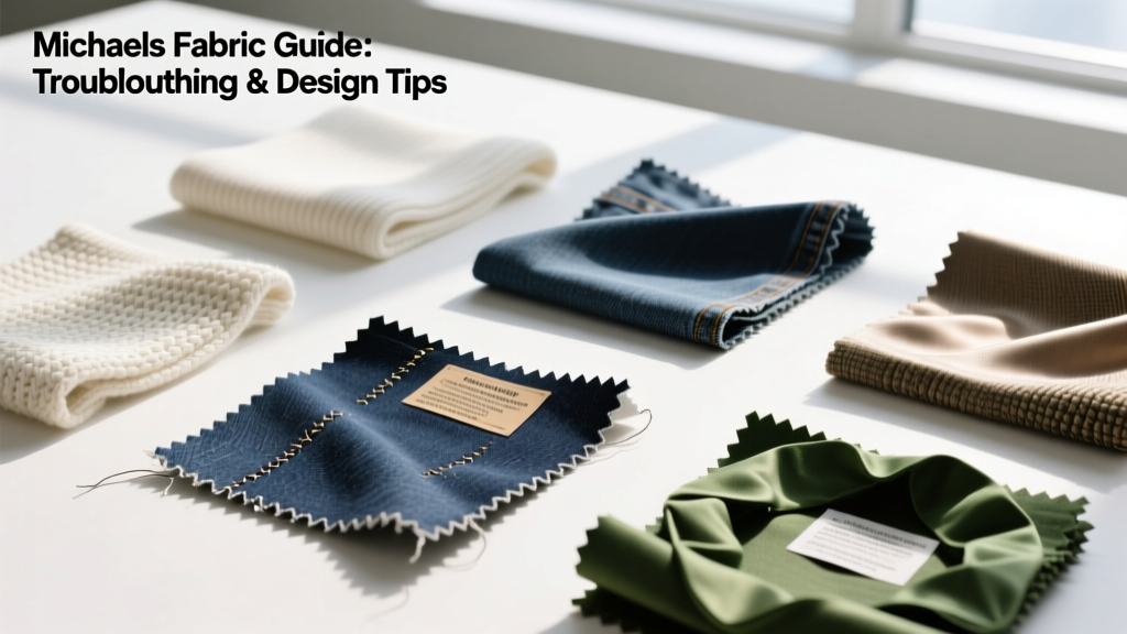 Michaels Fabric Guide: Troubleshooting & Design Tips