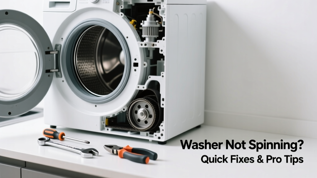 Washer Not Spinning in Kitchen: Quick Fixes & Pro Tips