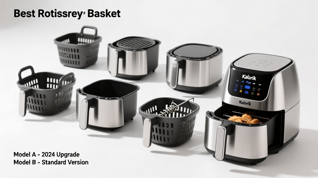 Best Rotisserie Basket for Kalorik Air Fryer (2026)
