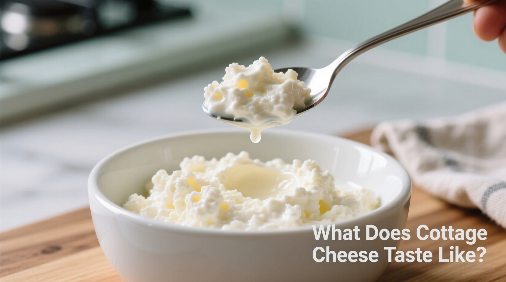 what does cottage cheese taste like