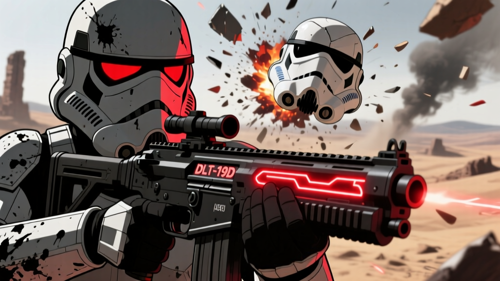 DLT-19D Blaster: The Rifle That Made Death Troopers Terrifying