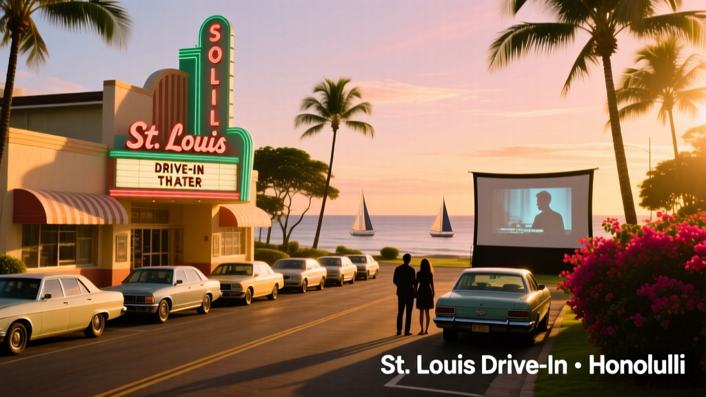St. Louis Drive-In Honolulu: A Mid-Century Time Capsule on the Edge of Waikīkī