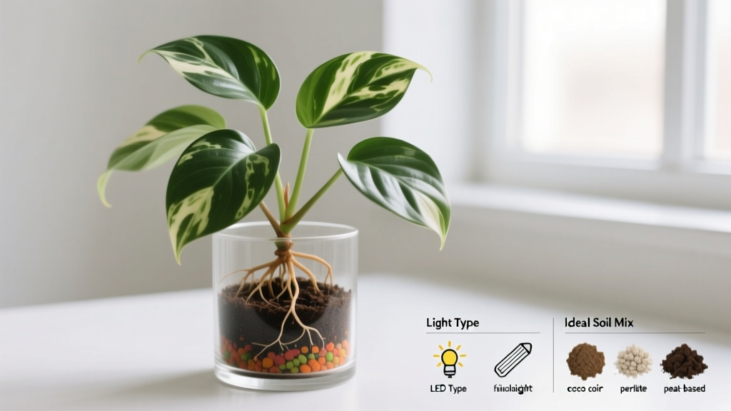 Indoor Grow Lights + Soil Mix Pairing Guide