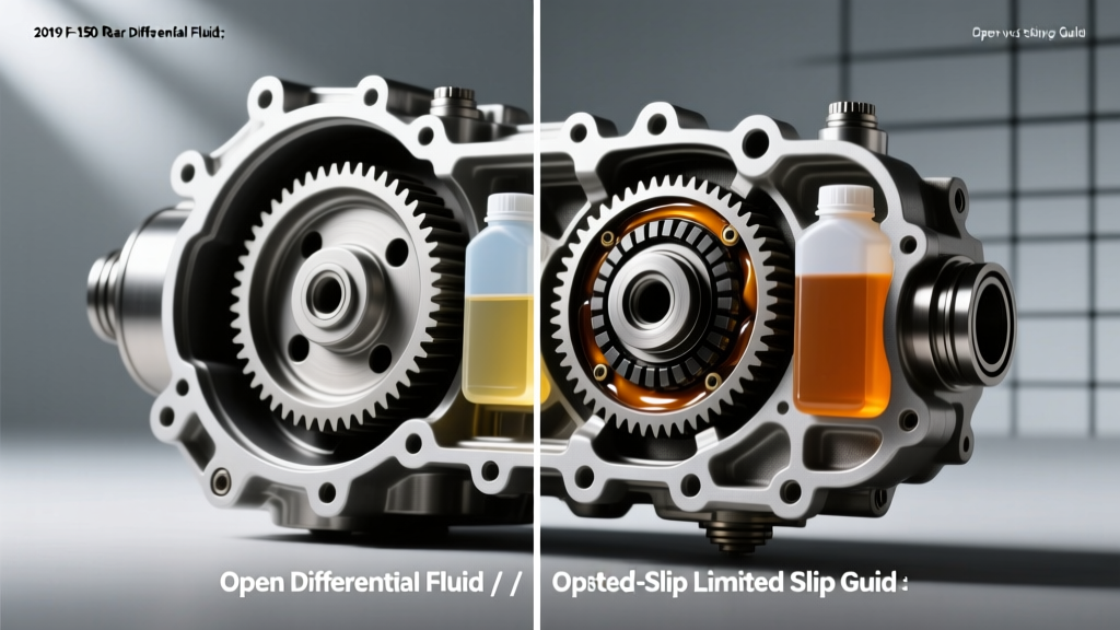 2019 F-150 Rear Differential Fluid: Open vs Limited Slip Guide