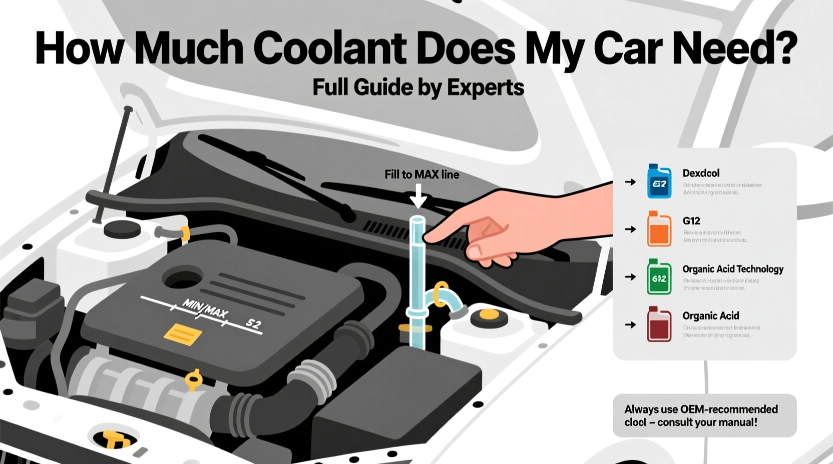 how much coolant does my car need