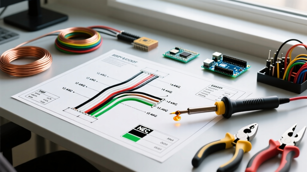 Electrical Wiring Diagram PDF Free Download: Gauge & Color Code Guide