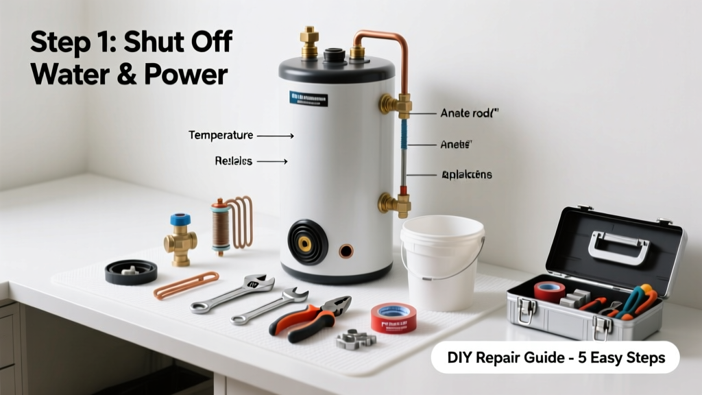 How to Fix a Leaking Water Heater: Step-by-Step Repair