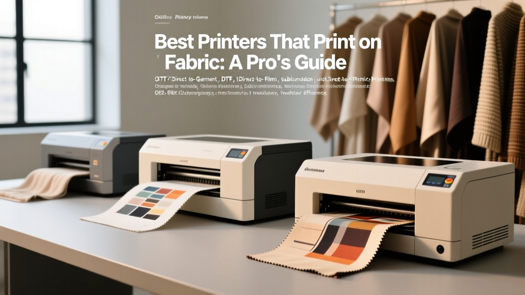 Best Printers That Print on Fabric: A Pro’s Guide