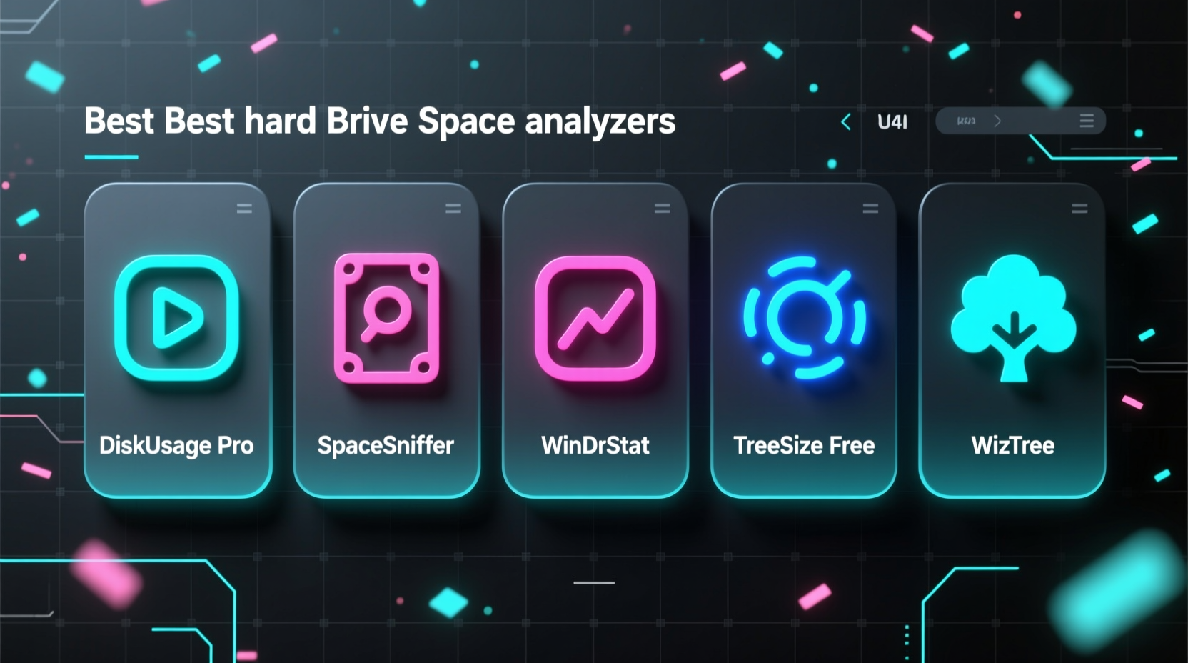 five best hard drive space analyzers
